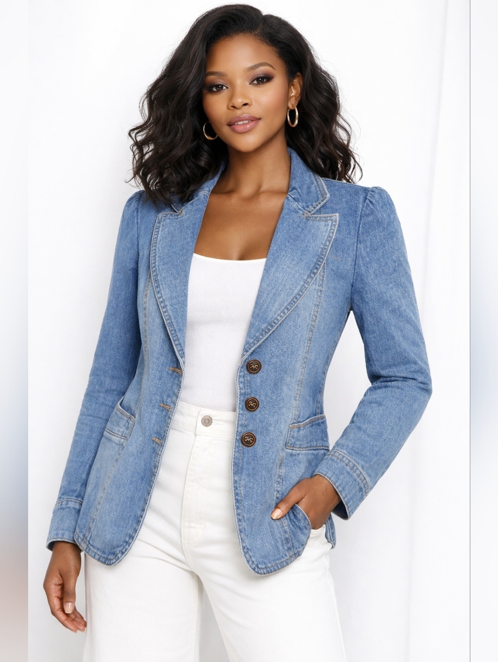 Mossimo Denim Blazer